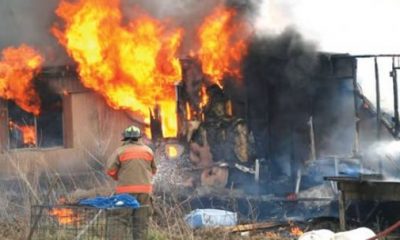 Breaking; Fire guts Sokoto central market