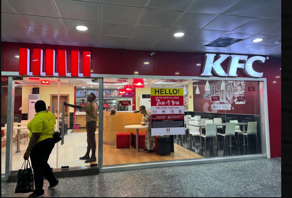 FAAN shuts KFC outlet for allegedly discriminating against ex-Ogun Gov’s disabled son