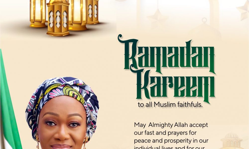 First Lady, Remi Tinubu, preaches peace, prosperity at Ramadan