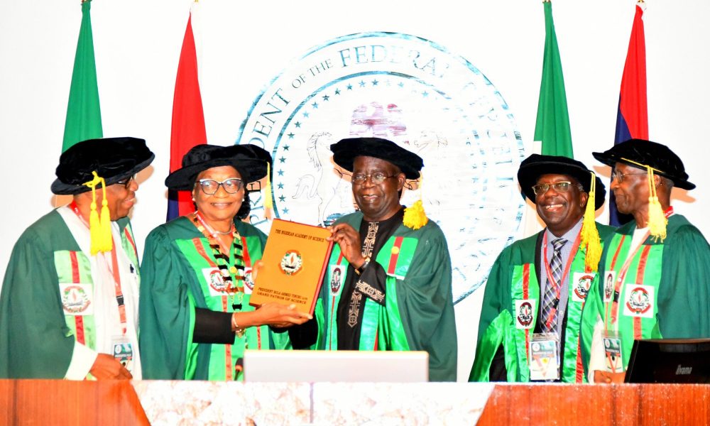 Tinubu becomes grand patron of Nigerian Academy of Science