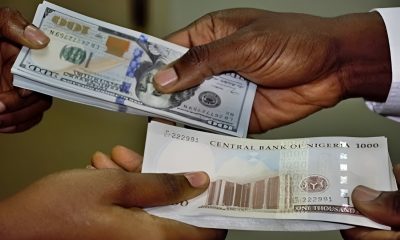 Exchange rate opens week at N1,380 at parallel market