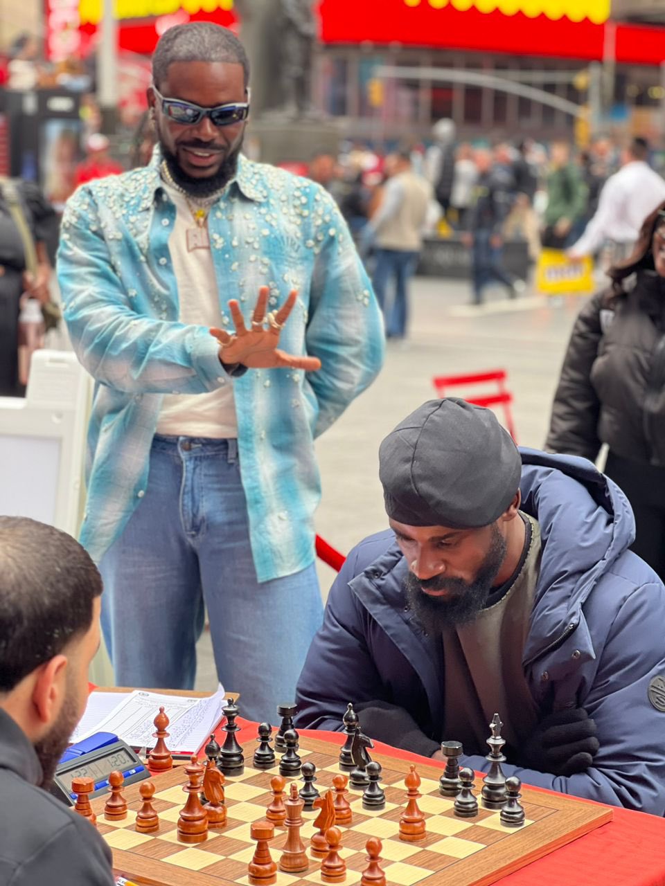 Guinness World Record: Nigerians Cheer Onakoya As 58-Hour Chess Marathon Begins In New York