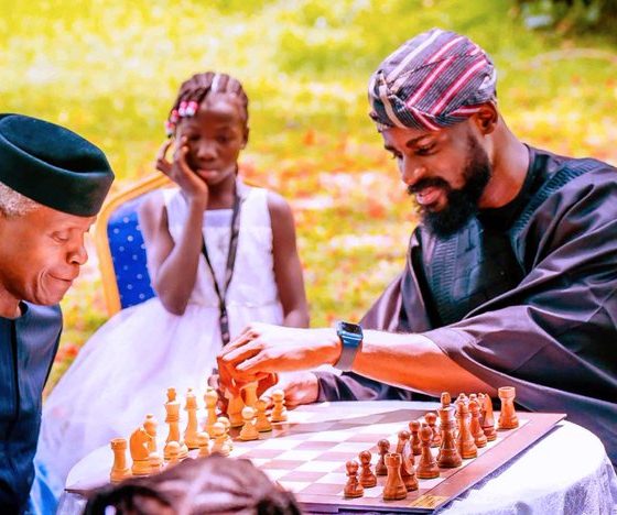 Osinbajo backs chess master, Onakoya’s 58-hour Guinness World Record attempt