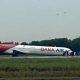 Dana Air plane crash-lands in Lagos