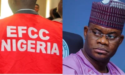 Court orders EFCC to serve Yahaya Bello fraud charges through his lawyer