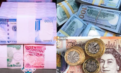 Naira gains big against British pound from February low