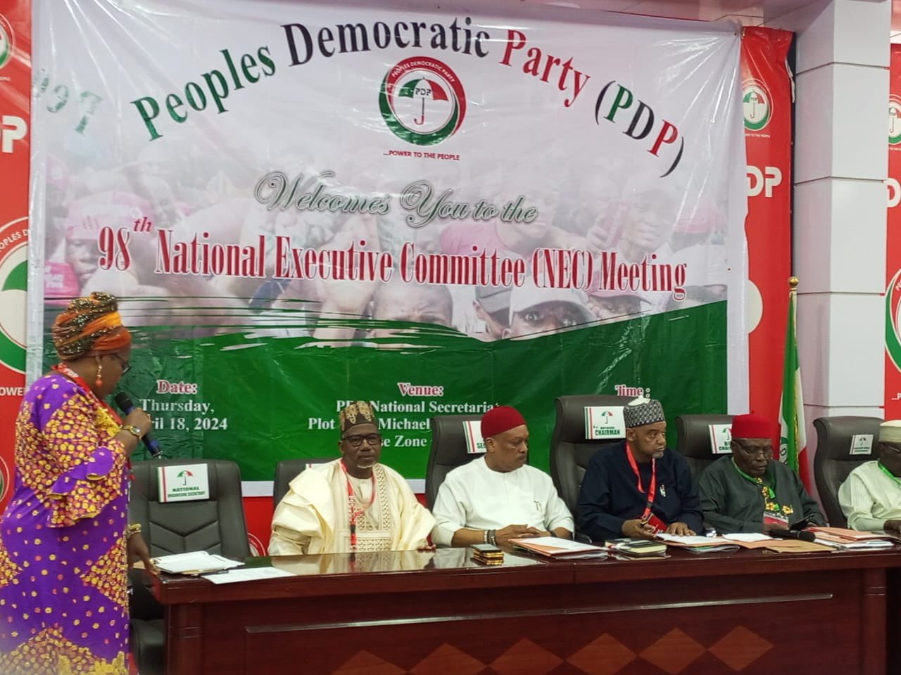 PDP holds Board of Trustees (BoT) meeting before NEC Meeting