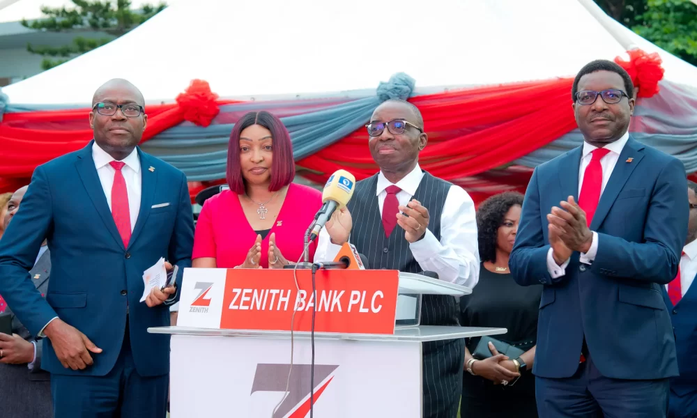 Zenith Bank launches State-of-the-art digital screen at Ajose Adeogun roundabout