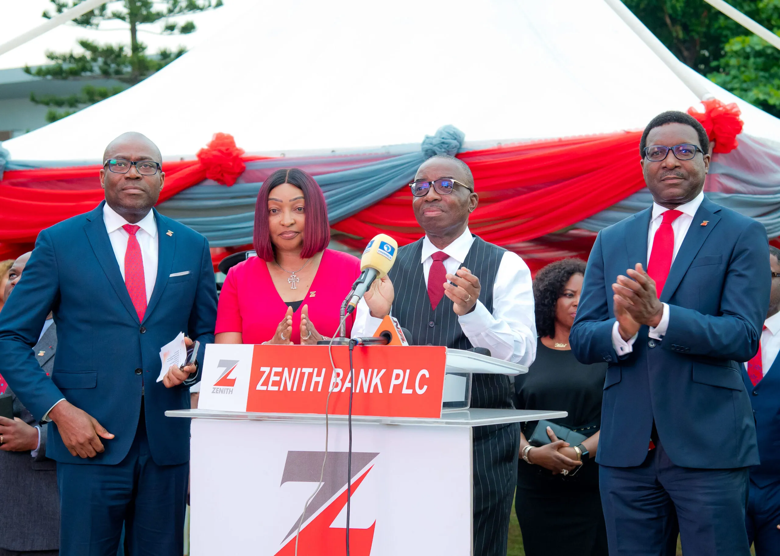 Zenith Bank launches State-of-the-art digital screen at Ajose Adeogun roundabout