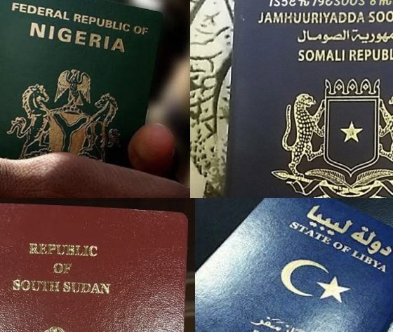 Nigerian passport ranked 10th worst in the world