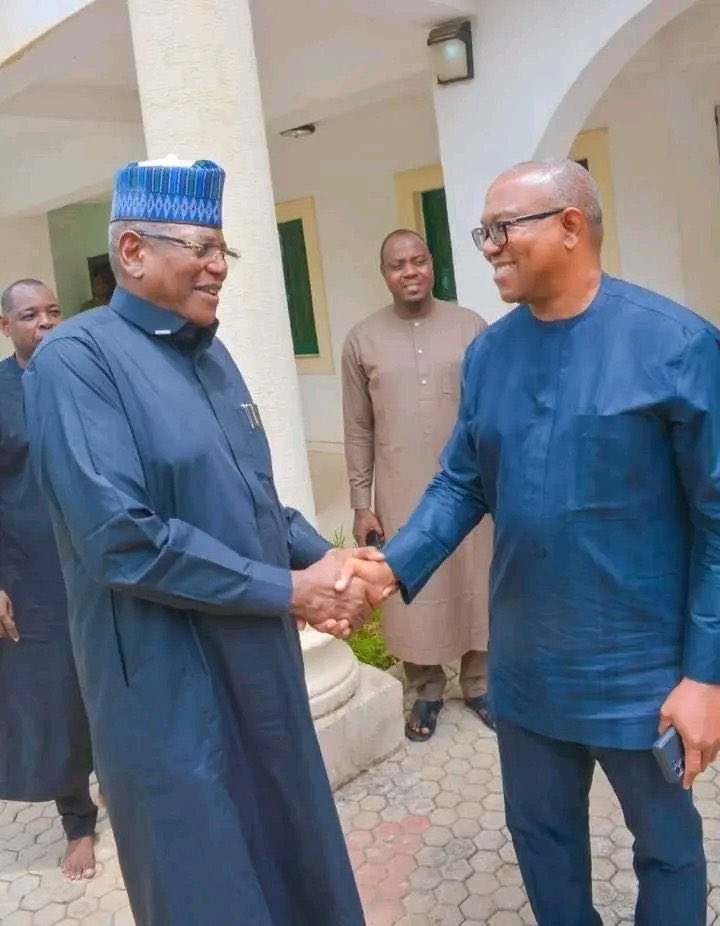 Peter Obi visits Sule Lamido