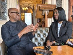 U.K. Labour Party MP, Florence, encourages Obi on his vision for better Nigeria 