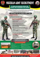 Nigerian Army commences recruitment, opens online application link for 87 Regular Recruits Intake