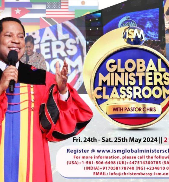 Millions to attend 2024 Global Minister’s Classroom with Pastor Chris