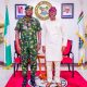 Sanwo-Olu receives Chief of Defence Staff, Chris Musa