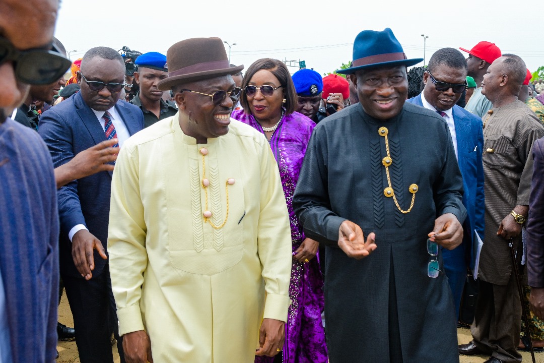 Fubara honours Jonathan in flagging off Trans-Kalabari Road