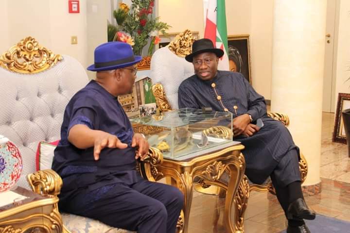 Goodluck Jonathan intervenes in Wike, Fubari rift, urges for peace