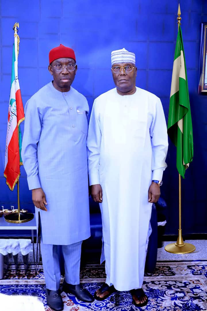 Okowa visits Atiku