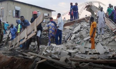 3 people killed after walls collapsed at a demolition site in Enugu