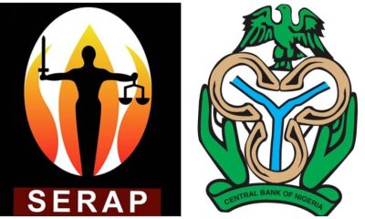 Cybersecurity levy: SERAP issues 48 hours ultimatum to CBN