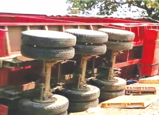 Many feared dead as trailer crushes bus in Abia