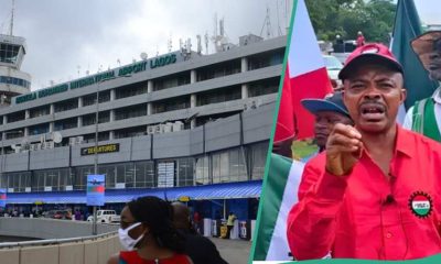 NLC, TUC strike paralyses activities at Lagos Airport
