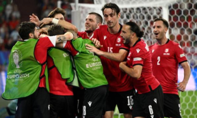 Georgia shock Portugal 2-0 to advance at Euro 2024