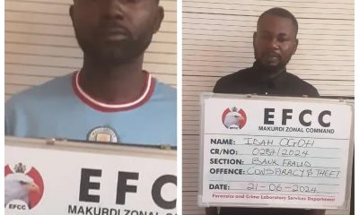 Two former staff of Union Bank arrested for stealing N4.1m from dead customer’s account