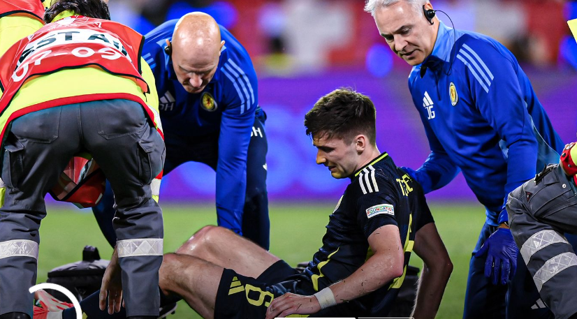 Euro 2024: Scotland’s Tierney injured, returns to Arsenal for treatment