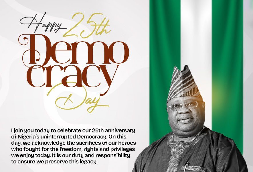 Democracy Day: Adeleke advocates need to preserve legacy of heroes of democracy
