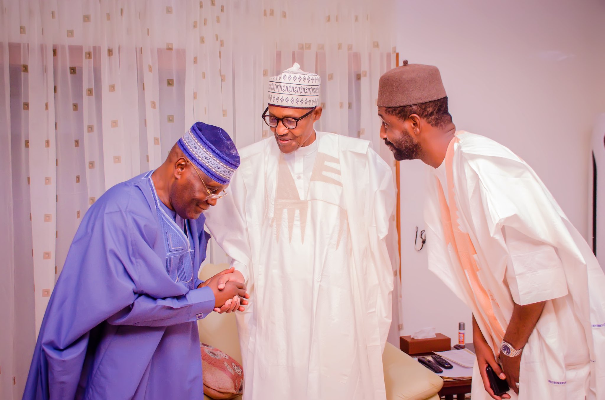 Tension rises as Atiku, El-Rufai, Tambuwal, Modu Sheriff visit Buhari in Daura