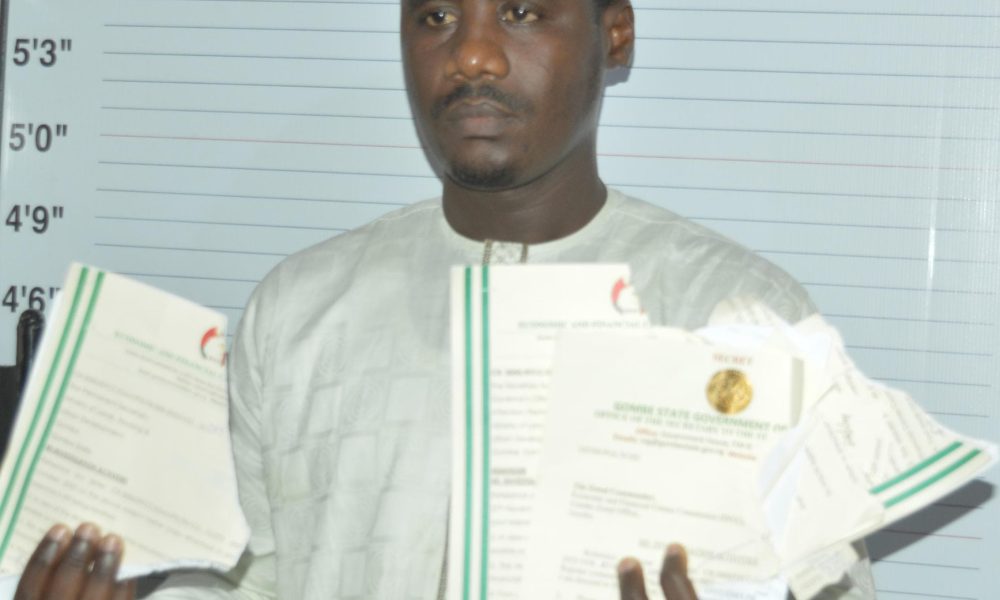 EFCC arraigns one for tearing its investigation letters