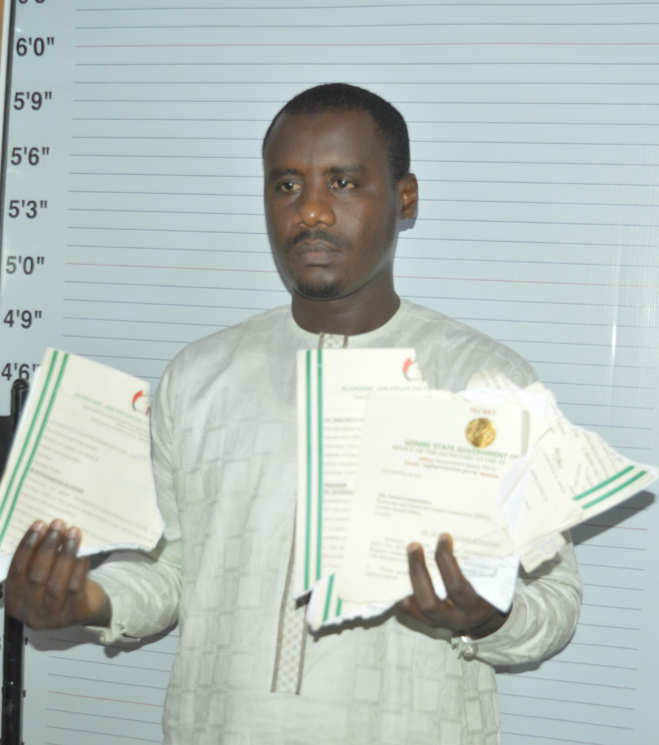 EFCC arraigns one for tearing its investigation letters