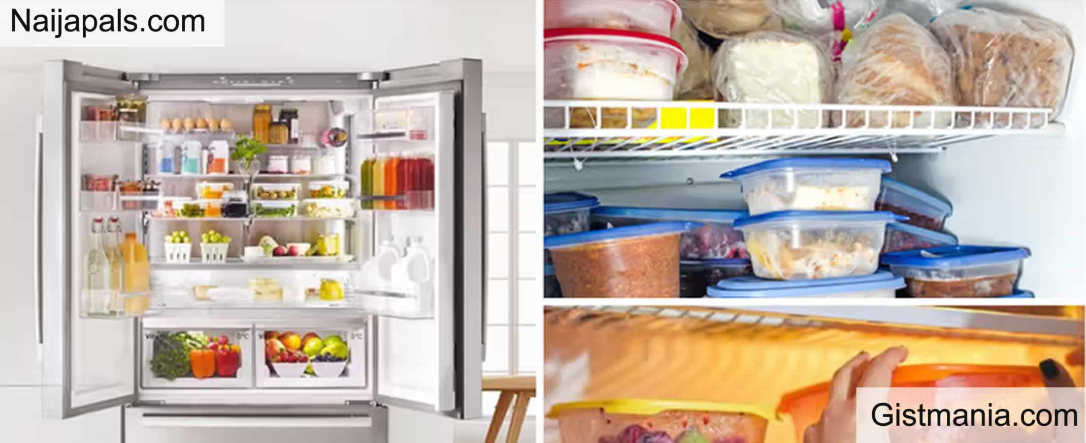 NAFDAC warns against storing cooked food in refrigerator