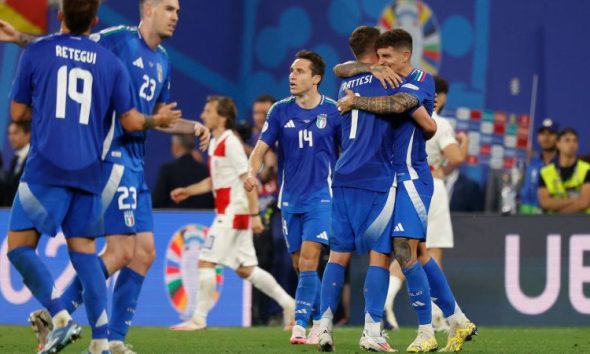 Euro 2024: Last-minute stunner sends Italy to knockouts stage