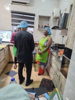  Obi visits Chef Grace Nwaokobia as she breaks Guinness World Record on longest cooking marathon 