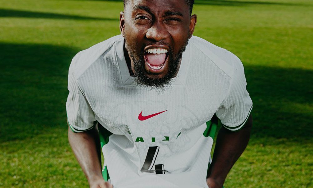 Super Eagles debut new kits against South Africa