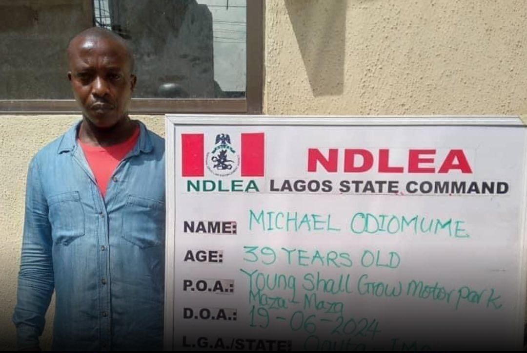 NDLEA intercepts 39-year-old man in possession of illicit drugs disguised as chocolate packs 