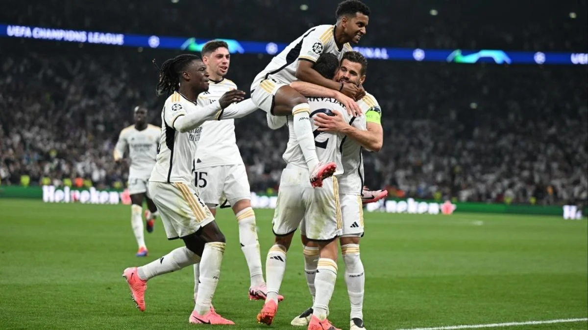 UCL final: Real Madrid beat Dortmund for 15th title