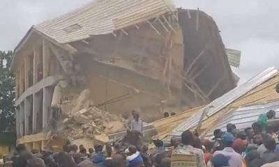Several feared dead as school building collapses on students in Jos