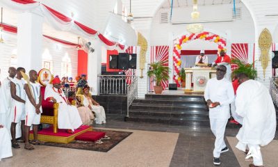 Ighodalo congratulates Oba of Benin on the return of Royal Artefacts