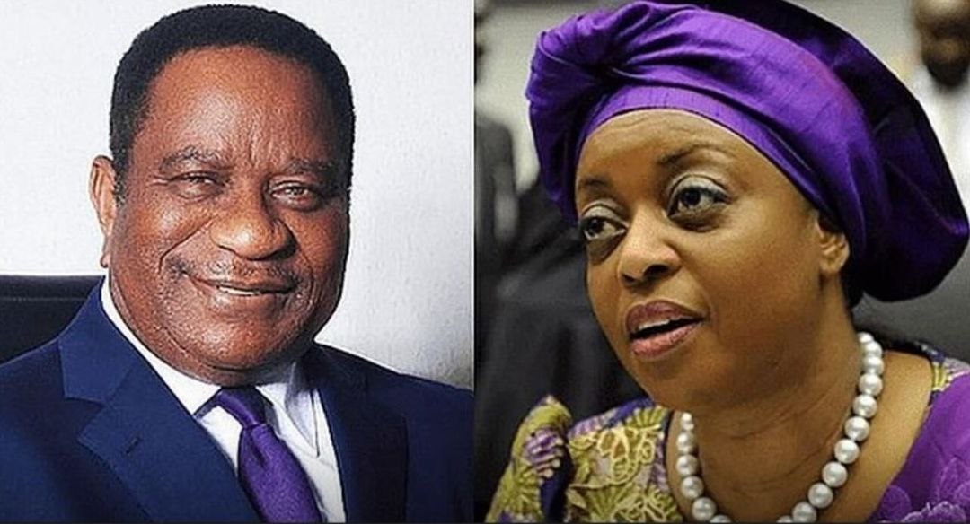 Diezani Madueke's enstranged husband ask court to stop her from using her name