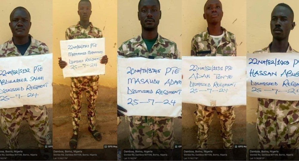 Soldiers reportedly dismissed for fleeing during Boko Haram attack