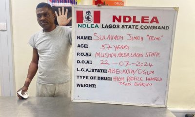Just in: NDLEA arrests notorious Mushin drug lord Alhaji Sulaiman Jimoh