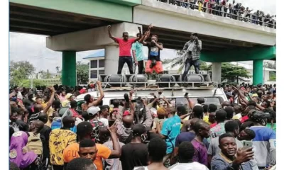 Protest Against Economic Hardship Disrupted by Security Forces at Abuja Stadium
