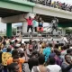 Protest Against Economic Hardship Disrupted by Security Forces at Abuja Stadium