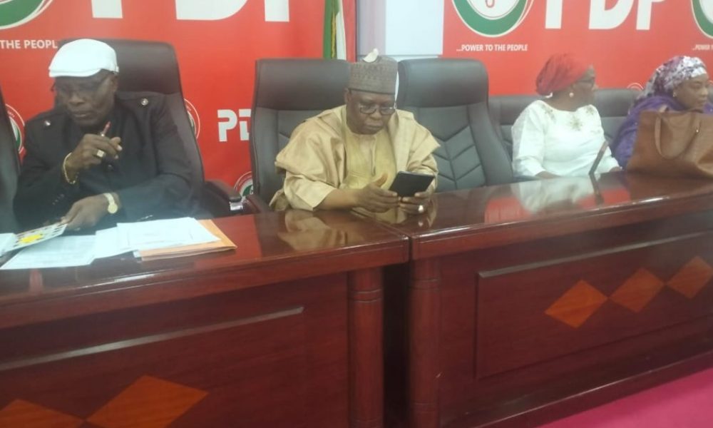 PDP sets to inaugurate reconciliation, disciplinary committees