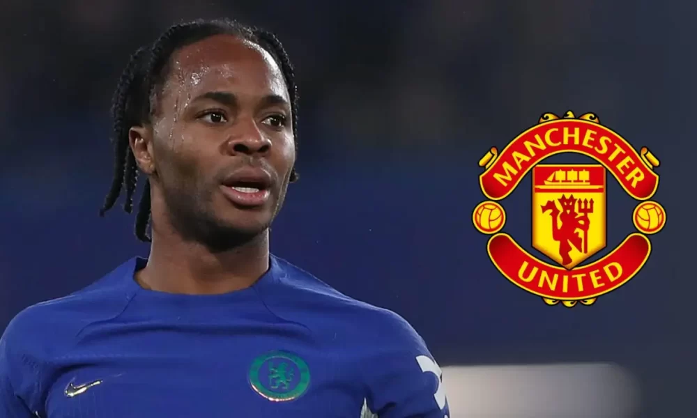 Raheem Sterling open to shock move to Manchester United after Chelsea exclusion