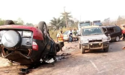 Two killed in early morning crash on Lagos-Ibadan expressway