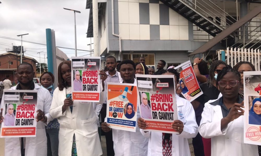 Resident doctors demand immediate release of kidnapped colleague